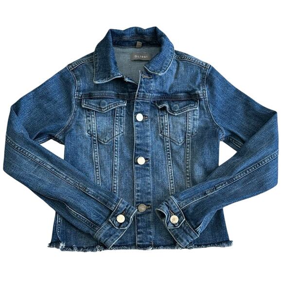 DL1961 Manning Denim Jacket Girls Medium - Picture 1 of 4